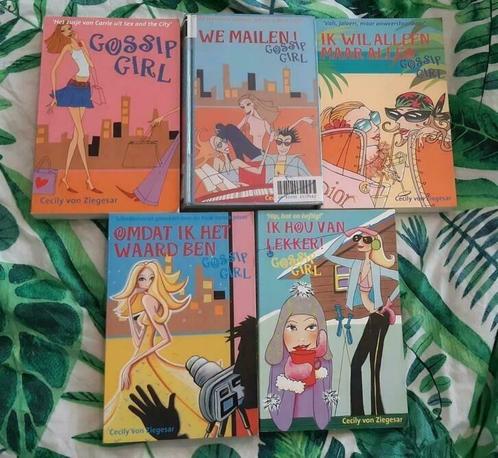 Cecily von Ziegesar: Gossip Girl 9 boeken, paperback NL, Boeken, Chicklit, Ophalen of Verzenden