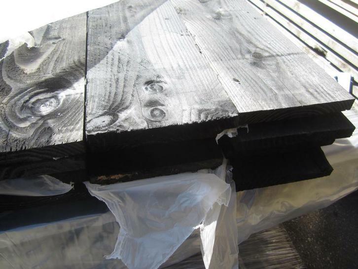 douglas planken zwart, bekant, Doe-het-zelf en Verbouw, Hout en Planken, Nieuw, Plank, Overige houtsoorten, 300 cm of meer, Minder dan 25 mm