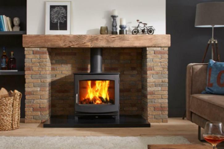 !!!!! prijsknaller: Dik Geurts Ivar 8 Low houtkachel !!!!!, Huis en Inrichting, Kachels, Nieuw, Vrijstaand, Hout