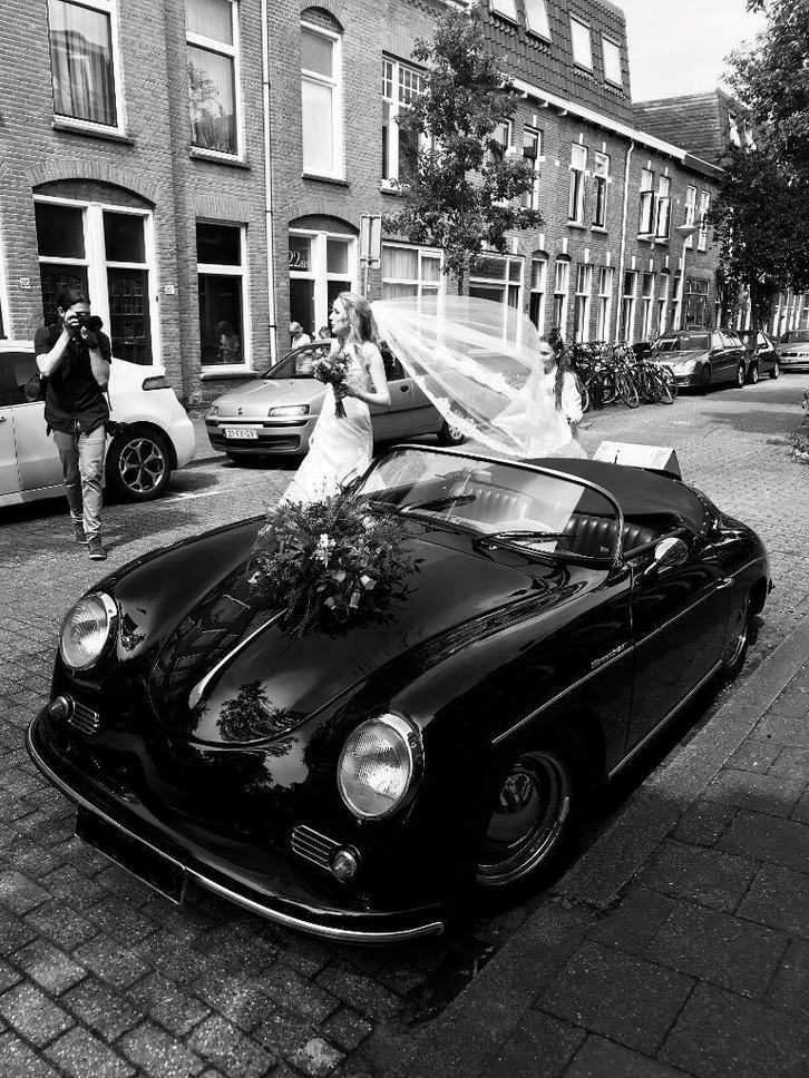 Porsche 356 Speedster trouw auto huren (replica), Diensten en Vakmensen, Verhuur | Auto en Motor, Personenauto, Trouwauto