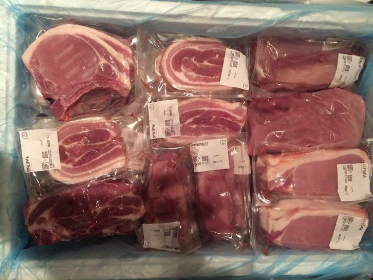 Weerribben varkens vlees pakket*, Zakelijke goederen, Agrarisch | Aardappelen, Groenten, Fruit en Vlees, Ophalen of Verzenden