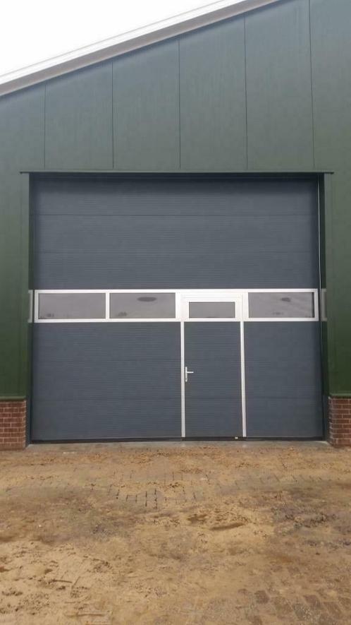 Nu 16 kleuren Garagedeuren-Overheaddeuren-Industriedeuren, Doe-het-zelf en Verbouw, Deuren en Horren, Nieuw, Ophalen