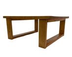Vintage salontafel pinewood grenen minimalistisch jaren 60