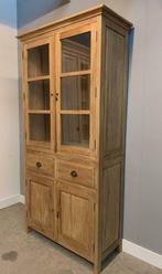 Massief teakhouten buffetkast 100cm breed, Huis en Inrichting, 200 cm of meer, Teakhout, Nieuw, Landelijk