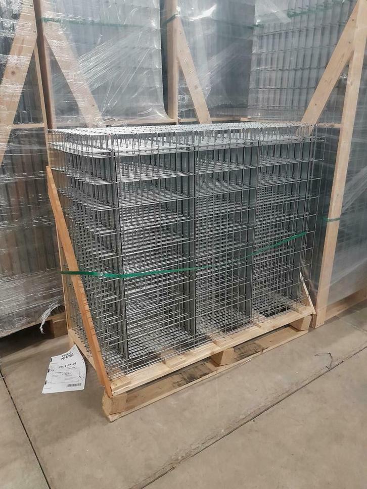 Nieuwe Draadroosters vlonders magazijnstelling 1100mm, Zakelijke goederen, Kantoor en Winkelinrichting | Magazijn, Stelling en Opslag