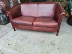 Chesterfield bank klassiek + GRATIS BEZORGD, Ophalen, Gebruikt, Chesterfield, Leer