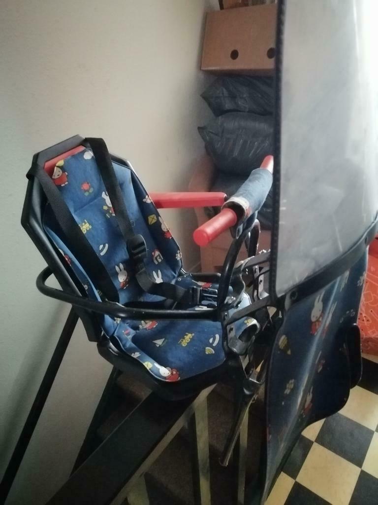 ≥ Nijntje fietsstoeltje met windscherm — Fietsaccessoires | Fietsstoeltjes  — Marktplaats