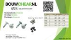 Reclamebord schroeven, Doe-het-zelf en Verbouw, IJzerwaren en Bevestigingsmiddelen, Ophalen of Verzenden, Nieuw, Schroeven