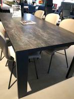-BERT PLANTAGIE- Edge keramiek tafel, Overige materialen, Vijf personen of meer, Antraciet, Rechthoekig