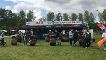 POP UP container met dakterras barcontainer buitenbar terras