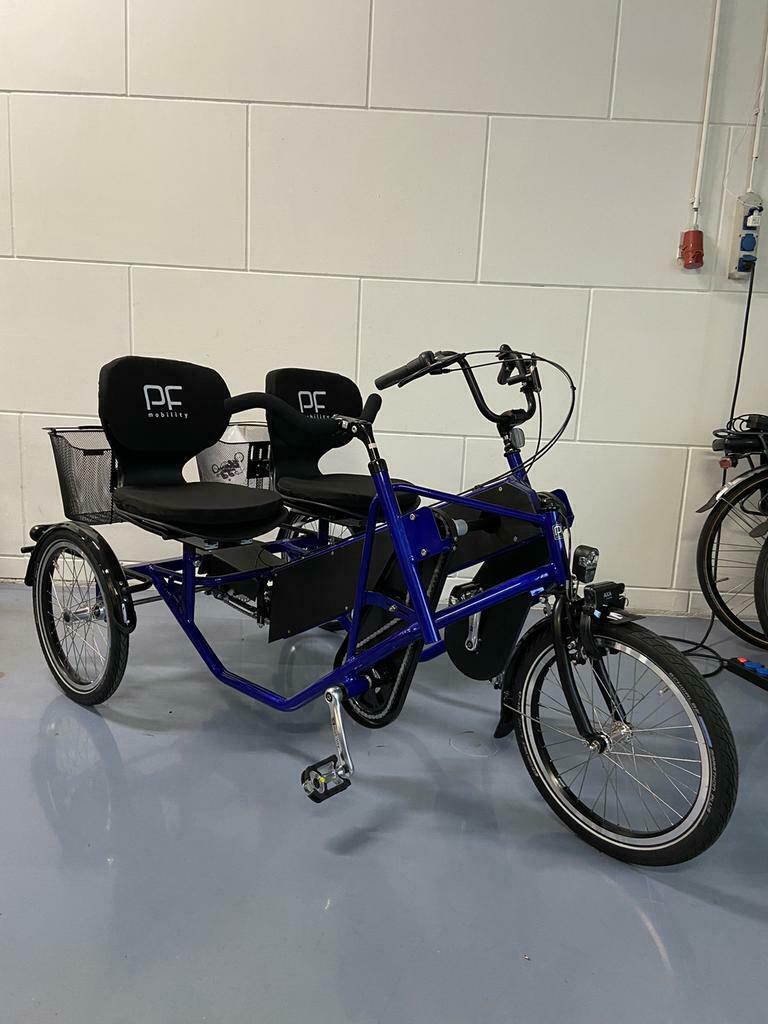 ≥ Nieuw! PF Mobility Side by Side duofiets, event. elektrisch. — Fietsen |  Driewielfietsen — Marktplaats