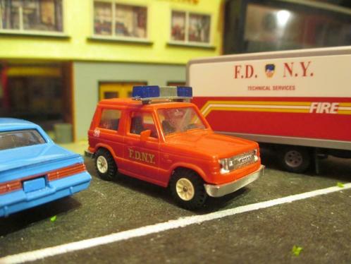 Mitsubishi Pajero - Rietze FDNY Brandweer New York uitv. 1, Hobby en Vrije tijd, Modelauto's | 1:87, Zo goed als nieuw, Rietze