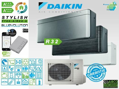 DAIKIN Stylish FTXA-A Nergens goedkoper! 2Kw 2019(7000BTU), Witgoed en Apparatuur, Airco's, Nieuw, Wandairco, Minder dan 60 m³