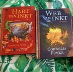 Cornelia Funke: Hart van Inkt + Web van Inkt, hardcover NL, Boeken, Ophalen of Verzenden, Gelezen, Cornelia Funke