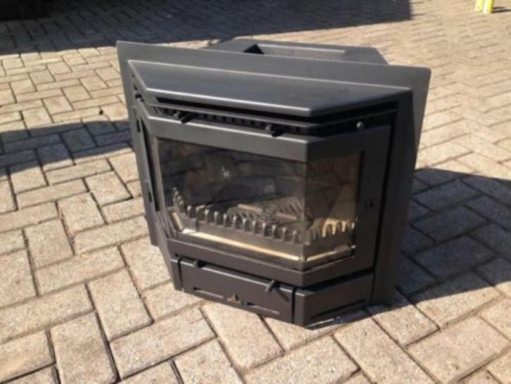 !!!!! ZGAN BARBAS panolux houtkachel 9 kw tekoop !!!!, Huis en Inrichting, Kachels, Zo goed als nieuw, Inbouw, Hout