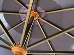 Prachtige grote party parasol Nieuw Groen, Tuin en Terras, Partytenten, Nieuw, 2 meter of meer, Minder dan 5 meter, Ophalen