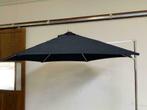 Vrijhangende design parasol easy-opening RVS 250 cm rond, Ophalen, Verstelbaar, Nieuw, 2 tot 3 meter