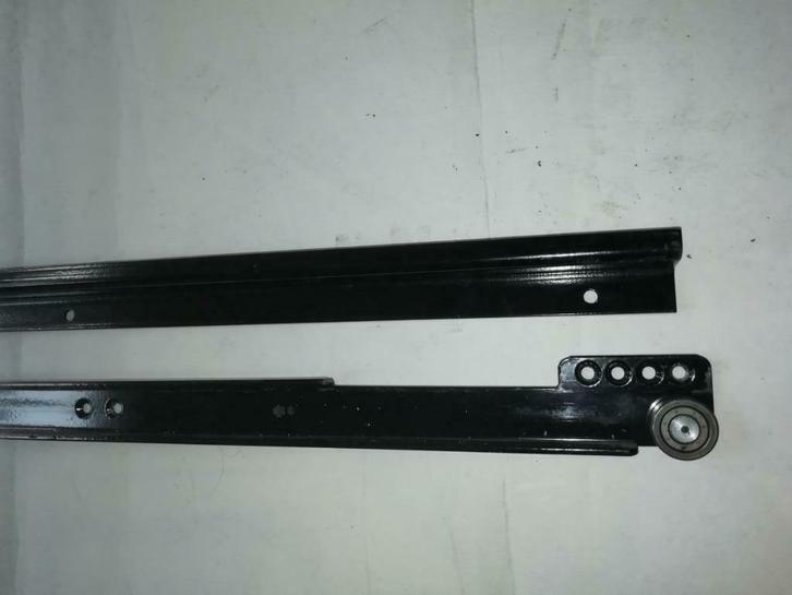SET('s) Rol ladegeleider 90 - 160 cm zwaar tot 70 kg, Doe-het-zelf en Verbouw, IJzerwaren en Bevestigingsmiddelen, Zo goed als nieuw
