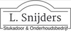 Stukadoor bedrijf L. Snijders, Diensten en Vakmensen, Stukadoors en Tegelzetters, Garantie, Metselen