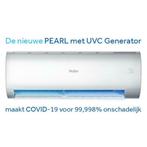 AIRCO  Haier "Pearl"  LUXE UITV.  2.5 - 3.5 - 5.0kw & WIFI, Nieuw, Afstandsbediening, Verwarmen, Wandairco