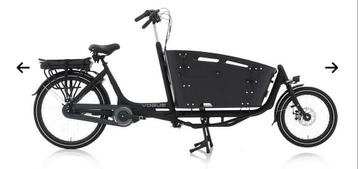 VOGUE CARRY 2 / TWO middenmotor BAKFIETS VANDAAG NOG FIETSEN beschikbaar voor biedingen