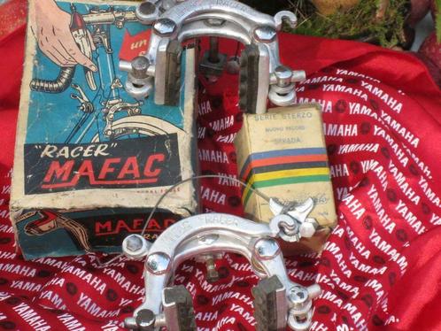 MAFAC'S !, remmen, vorken, velgen jasbeschermers enz. BIEDEN, Fietsen en Brommers, Fietsonderdelen, Zo goed als nieuw, Racefiets