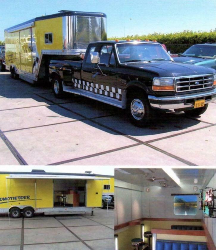 American Roadshow Promotion Aanhanger en Pick-Up (set), Auto diversen, Aanhangers en Bagagewagens, Zo goed als nieuw, Ophalen