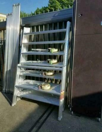 Nieuwe rolsteiger scherpe prijs,!!!, Doe-het-zelf en Verbouw, Steigers, Nieuw, Rolsteiger of Kamersteiger, 5 meter of hoger, Ophalen of Verzenden