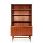 Deense vintage design boekenkast teak jaren 50 , 60, Huis en Inrichting, Ophalen, Gebruikt, 50 tot 100 cm, 150 tot 200 cm