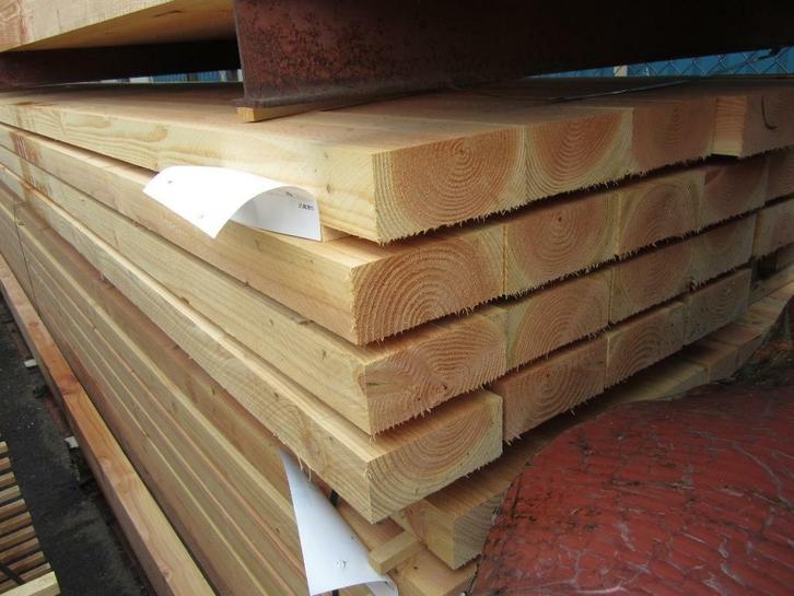 douglas balken, 7,5 cm /17,5  cm fijnbezaagd, Doe-het-zelf en Verbouw, Hout en Planken, Nieuw, Balk, Overige houtsoorten, 300 cm of meer