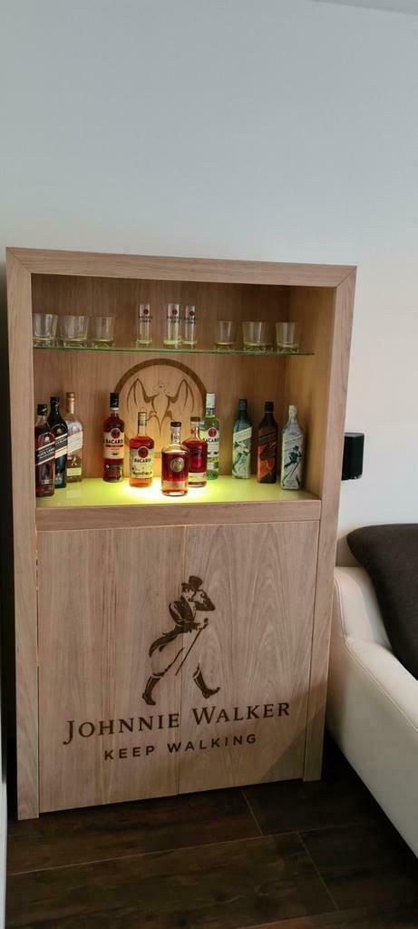 Jack Daniels bacardi grey goose Johnny walker drankkast, Huis en Inrichting, Kasten | Overige, Nieuw
