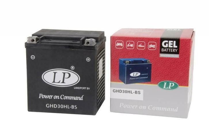 Harley motor GEL accu GHD30HL-BS 12v battery 30ah HVT2, Motoren, Onderdelen | Harley-Davidson, Nieuw, Ophalen of Verzenden