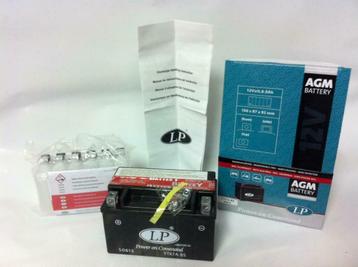 YTX7ABS 12v 6ah accu YTX7A-BS AGM Scooter Vespa Retro Kymco beschikbaar voor biedingen