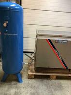 Geluidgedempte compressor Creemers 600, Gebruikt, Ophalen of Verzenden, 6 tot 10 bar, 400 tot 800 liter/min