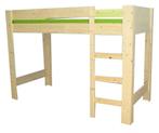(half-) hoogslaper, 100% hout, vele maten en hoogtes! NIEUW, Hoogslaper, Eenpersoons, Nieuw, Minder dan 160 cm