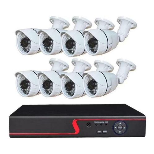 Beveiliging camera Set 8 stuks + Gratis 500GB Geheugen 1080P, Audio, Tv en Foto, Videobewaking, Nieuw, Ophalen of Verzenden
