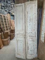 Paneeldeuren in vintage wit, Ophalen of Verzenden, Gebruikt, Hout