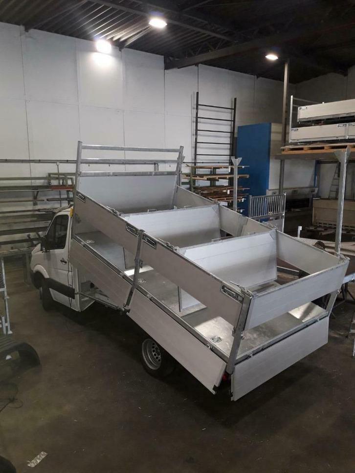 Openlaadbak, Kieper, Kipper, Laadbak, Sprinter, Iveco, Man, Auto-onderdelen, Carrosserie en Plaatwerk, Voor, Achter, Nieuw, Ophalen