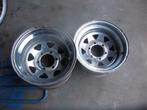 2x Velg Chroom 16 inch10 en 12 inch breed steek 6 X6.5 inch, Velg(en), 16 inch, Gebruikt, Ophalen of Verzenden