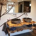 Op voorraad! Massieve boomstamtafel | planken | Tafel | bar