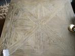 salontafel "parket" grijs eiken massief eiken, Ophalen, Nieuw