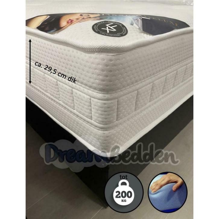 Matras Magnum DeLuxe HR60 Koudschuim tot 200KG Draagkracht!, Huis en Inrichting, Slaapkamer | Matrassen en Bedbodems, Nieuw, Matras