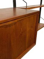 Vintage Poul Cadovius Royal System wandsysteem wall unit 078, Huis en Inrichting, Kasten | Wandmeubels, Gebruikt, Teakhout, Ophalen of Verzenden