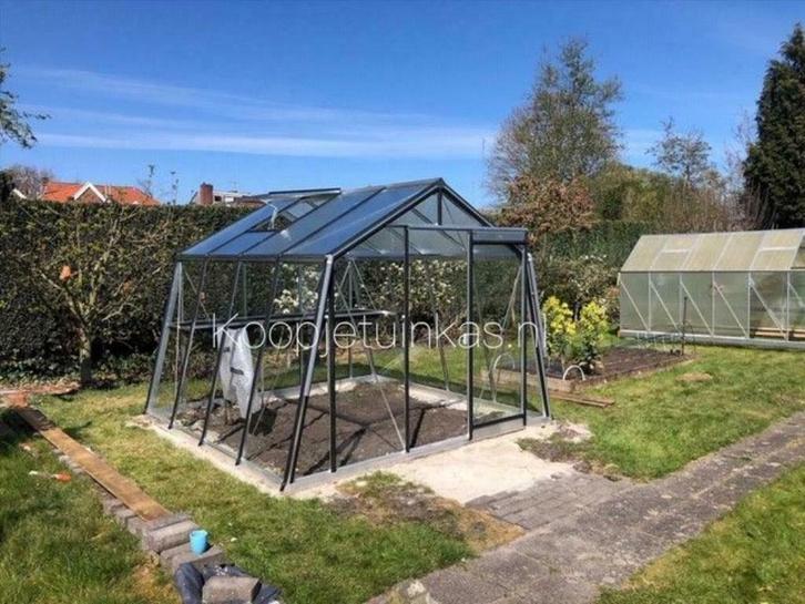 Tuinkas - S104 - 9,12m2 - veiligheidsglas - 306x298cm, Tuin en Terras, Kweekspullen, Nieuw, Verzenden