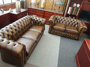 NIEUW Engels Chesterfield bankstel 3+2+1 + GRATIS BEZORGING  beschikbaar voor biedingen