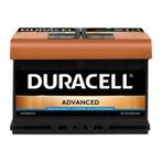 DURACELL Advanced Auto ACCU 12v 72ah 670A BDA72, Auto-onderdelen, Nieuw, Ssangyong, Ophalen of Verzenden