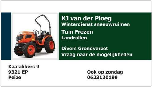 Minitrekker werk Noord, Diensten en Vakmensen, Tuinmannen en Stratenmakers, Garantie