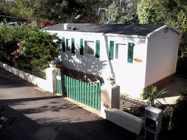 Nieuwe stacaravans te huur op 5*camping, Fréjus, Côte d'azur, Vakantie, Campings, Landelijk, Airconditioning, Internet, Rolstoelvriendelijk