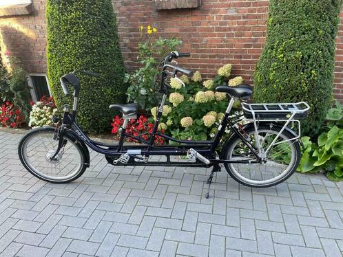 Huka CoPilot 24" tandem - Nieuwe elektris. onderst. 12 mn ga, Fietsen en Brommers, Fietsen | Tandems, Nieuw, Minder dan 10 versnellingen