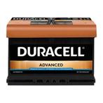DURACELL Advanced Auto ACCU 12v 74ah 680A BDA74, Auto-onderdelen, Accu's en Toebehoren, Nieuw, Ophalen of Verzenden, Jeep